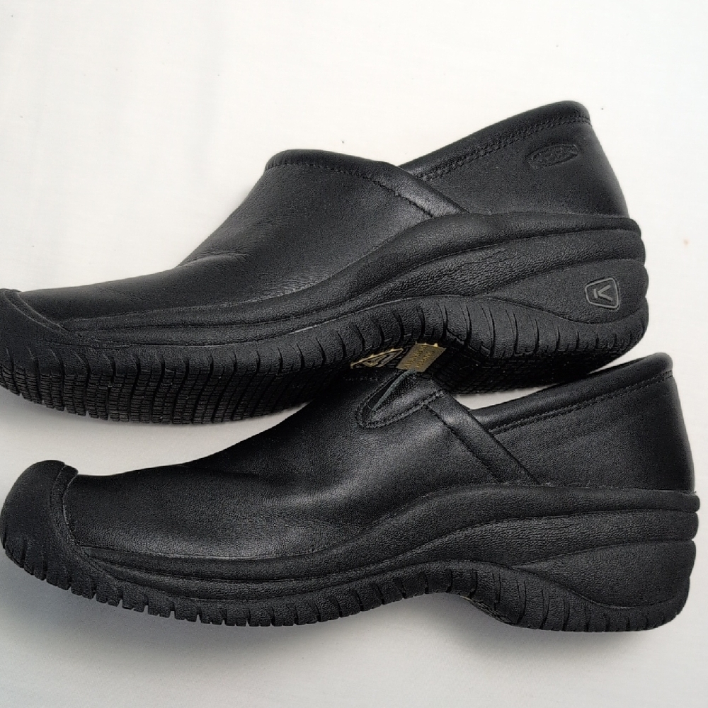 Keen Cush Black Work Shoe Oil & Slip Resistant - Picture 4 of 10